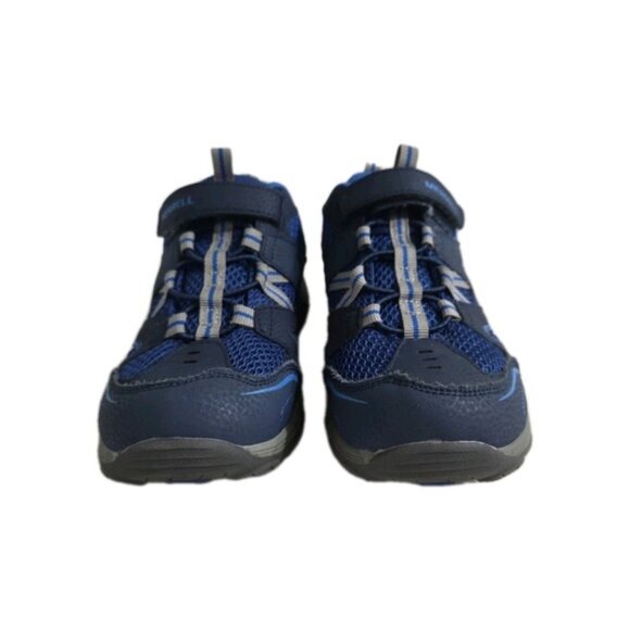 Merrell Moab Speed Low Kids Trail Walking Hiking Sneakers Size 4  Blue